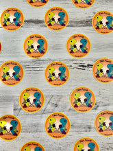Cargar imagen en el visor de la galería, Fiber Friends Dinosaurs - 3” Circle Cut Sticker
