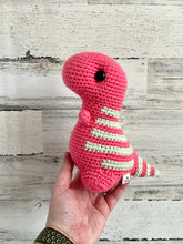 Lade das Bild in den Galerie-Viewer, Mint &amp; Tropical Pink - Chubby Dinosaur
