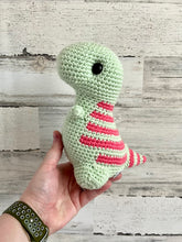 Lade das Bild in den Galerie-Viewer, Mint &amp; Tropical Pink - Chubby Dinosaur
