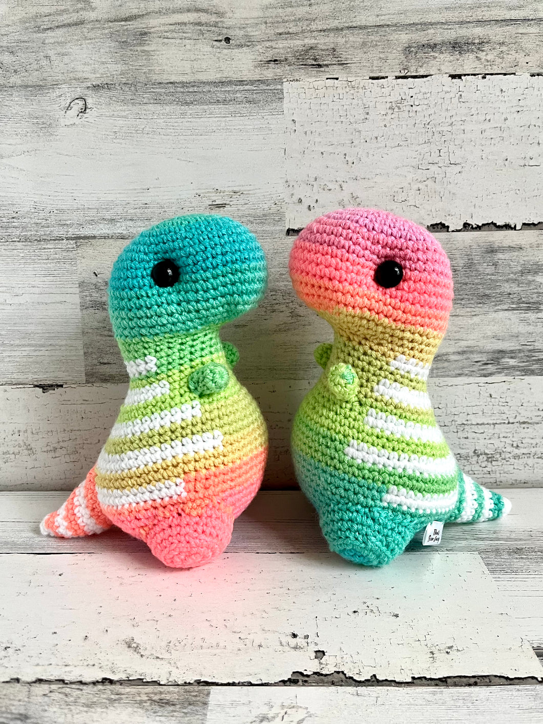 Pastel Ombré- Chubby Dinosaur