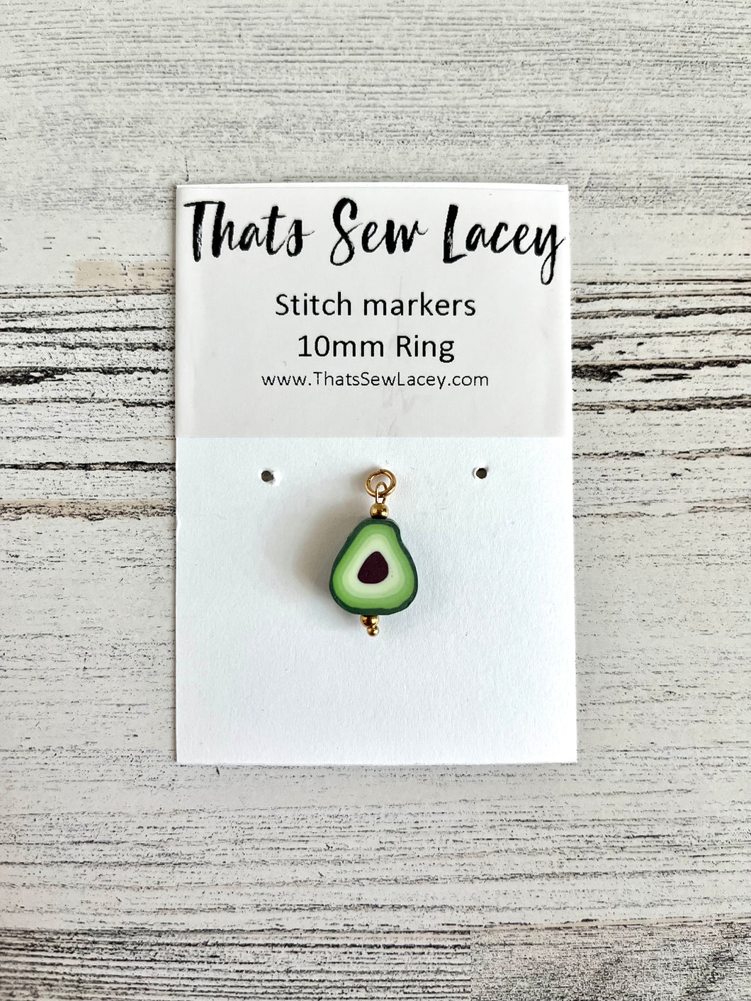 Single Avocado - TSL Stitch Markers