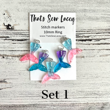 Load image into Gallery viewer, Mermaid Tails - TSL Stitch Markers
