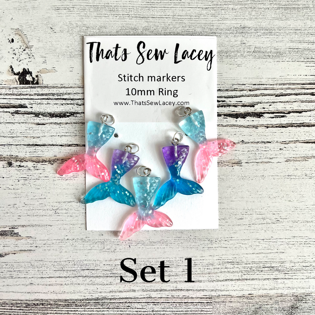 Mermaid Tails - TSL Stitch Markers