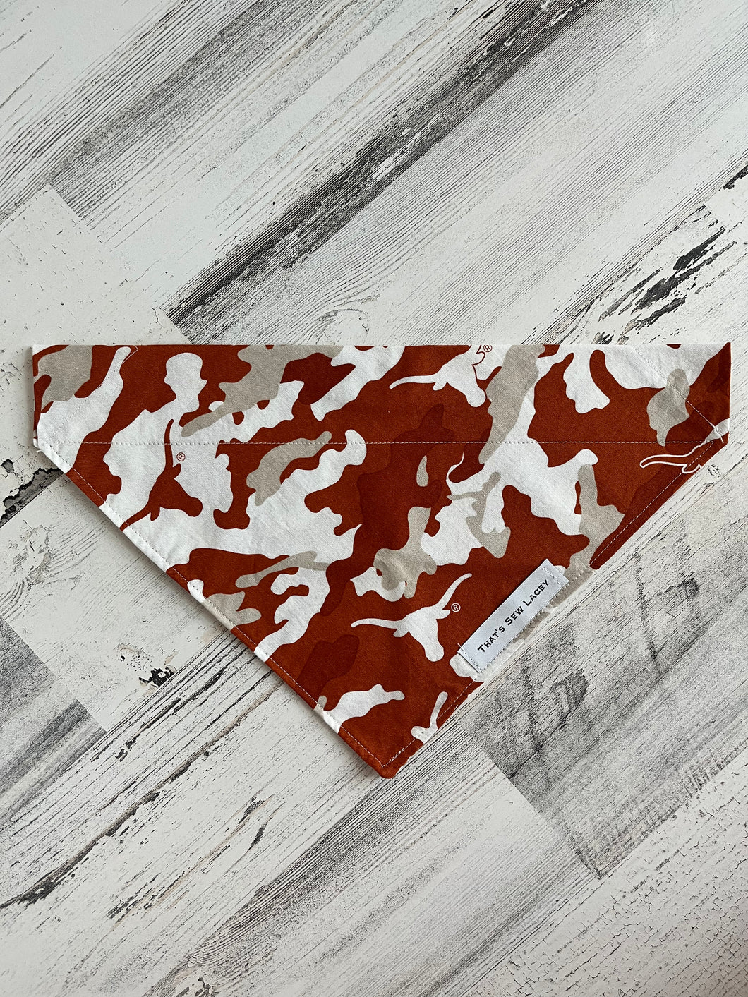 Camo - UT University of Texas - Slip On Pet Bandana