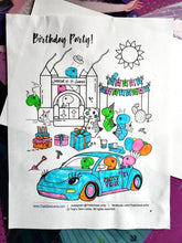 Cargar imagen en el visor de la galería, Birthday Party! - Single Coloring Page

