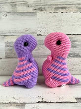 Cargar imagen en el visor de la galería, Amethyst &amp; Pink - Chubby Dinosaur
