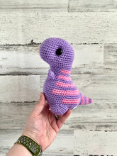 Load image into Gallery viewer, Amethyst &amp; Pink - Chubby Dinosaur
