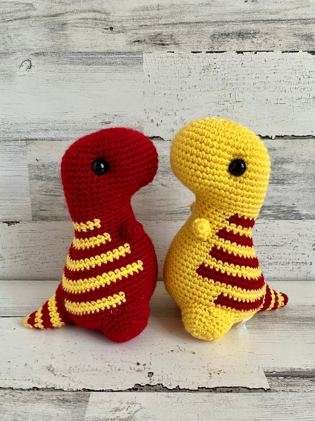 Red & Yellow - Chubby Dinosaur