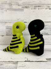 Charger l&#39;image dans la galerie, Black &amp; Lime Green - Chubby Dinosaur
