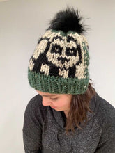 Load image into Gallery viewer, PDF Pattern - The Hungry Panda Beanie - Knitting
