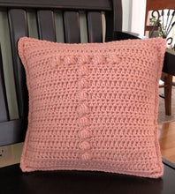 Load image into Gallery viewer, PDF Pattern - The Bobble Letter Pillow - Crochet
