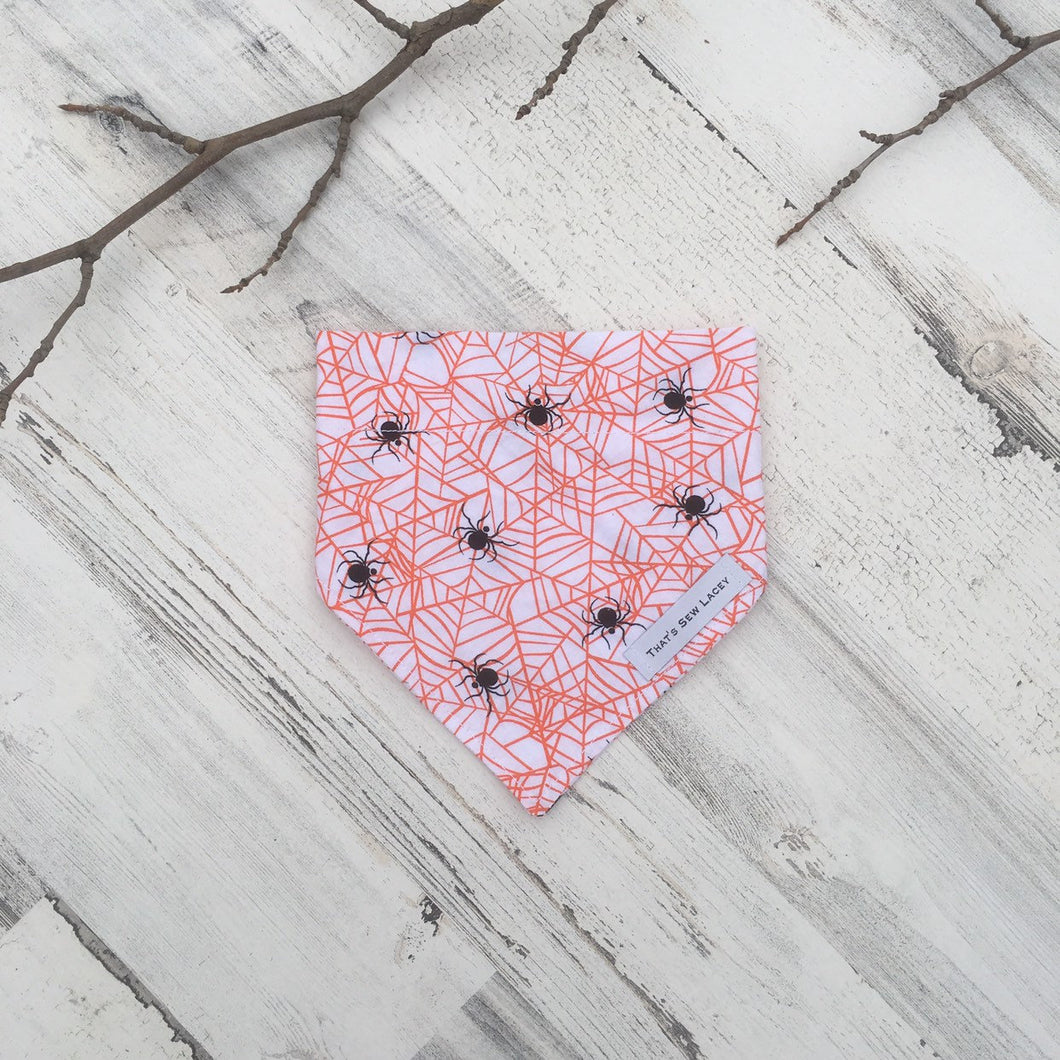 Spider Webs - Slip On Pet Bandana