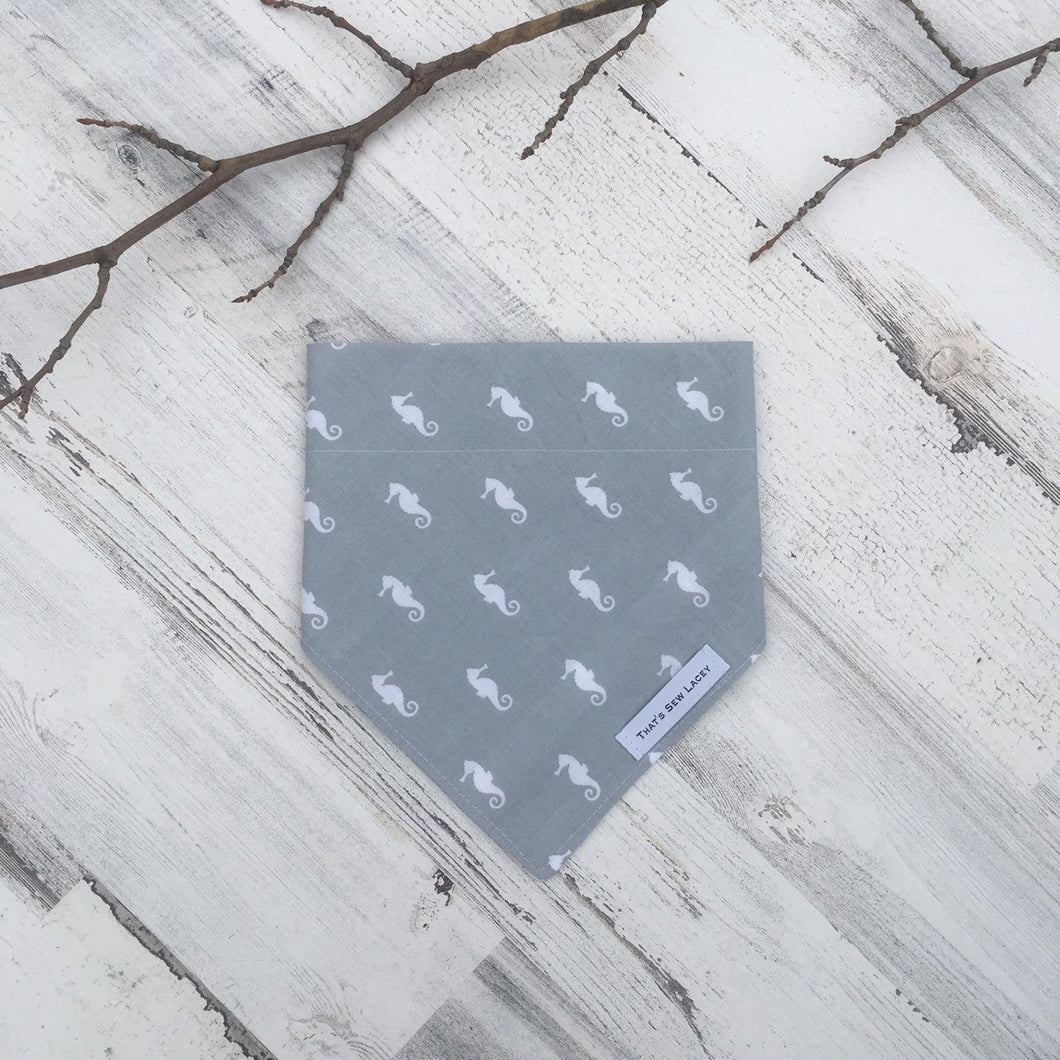 Seahorses - Slip On Pet Bandana