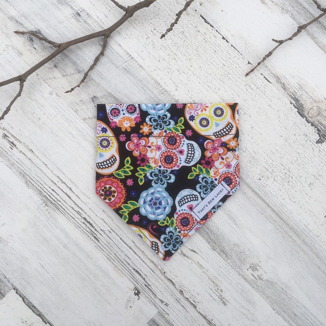 Sugar Skulls - Slip On Pet Bandana