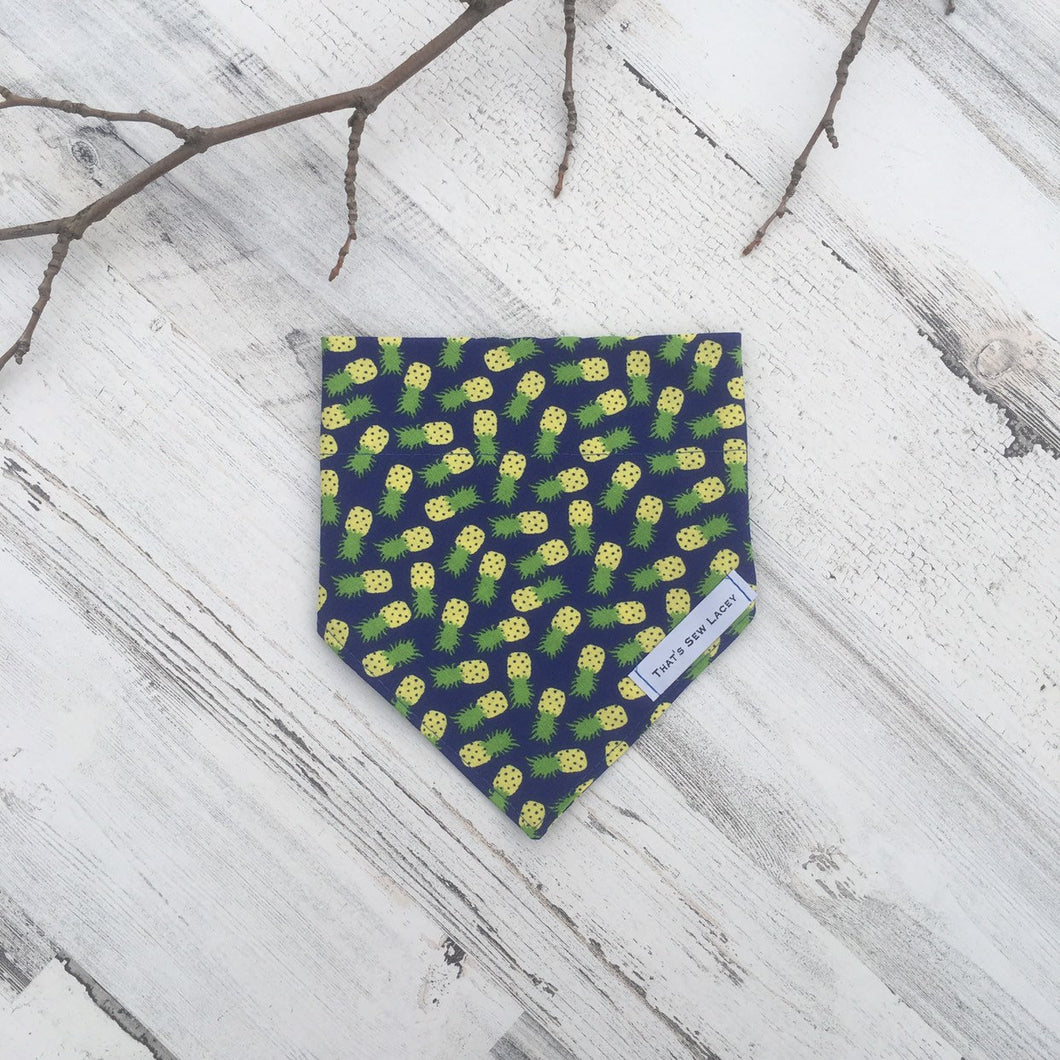 Pineapple - Slip On Pet Bandana