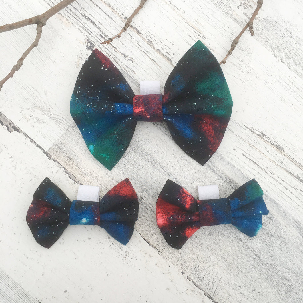 Galaxy - Slip On Bow Tie