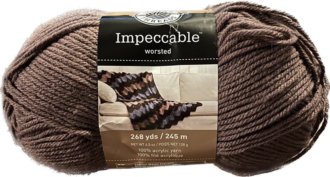 True Taupe 01012 - Impeccable Loops & Threads Yarn