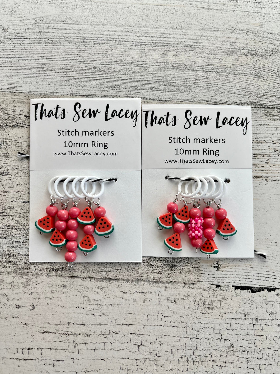 Watermelons - TSL Stitch Markers