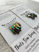 Load image into Gallery viewer, Oil Slick - TSL Stitch Markers
