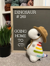 Charger l&#39;image dans la galerie, Rainbow Stripes - Chubby Dinosaur
