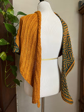 Load image into Gallery viewer, Cousteau Mosaic - Walk in the Woods Shawl
