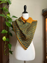 Load image into Gallery viewer, Cousteau Mosaic - Walk in the Woods Shawl
