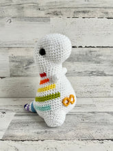 Charger l&#39;image dans la galerie, Autism Awareness Rainbow Stripes - Chubby Dinosaur
