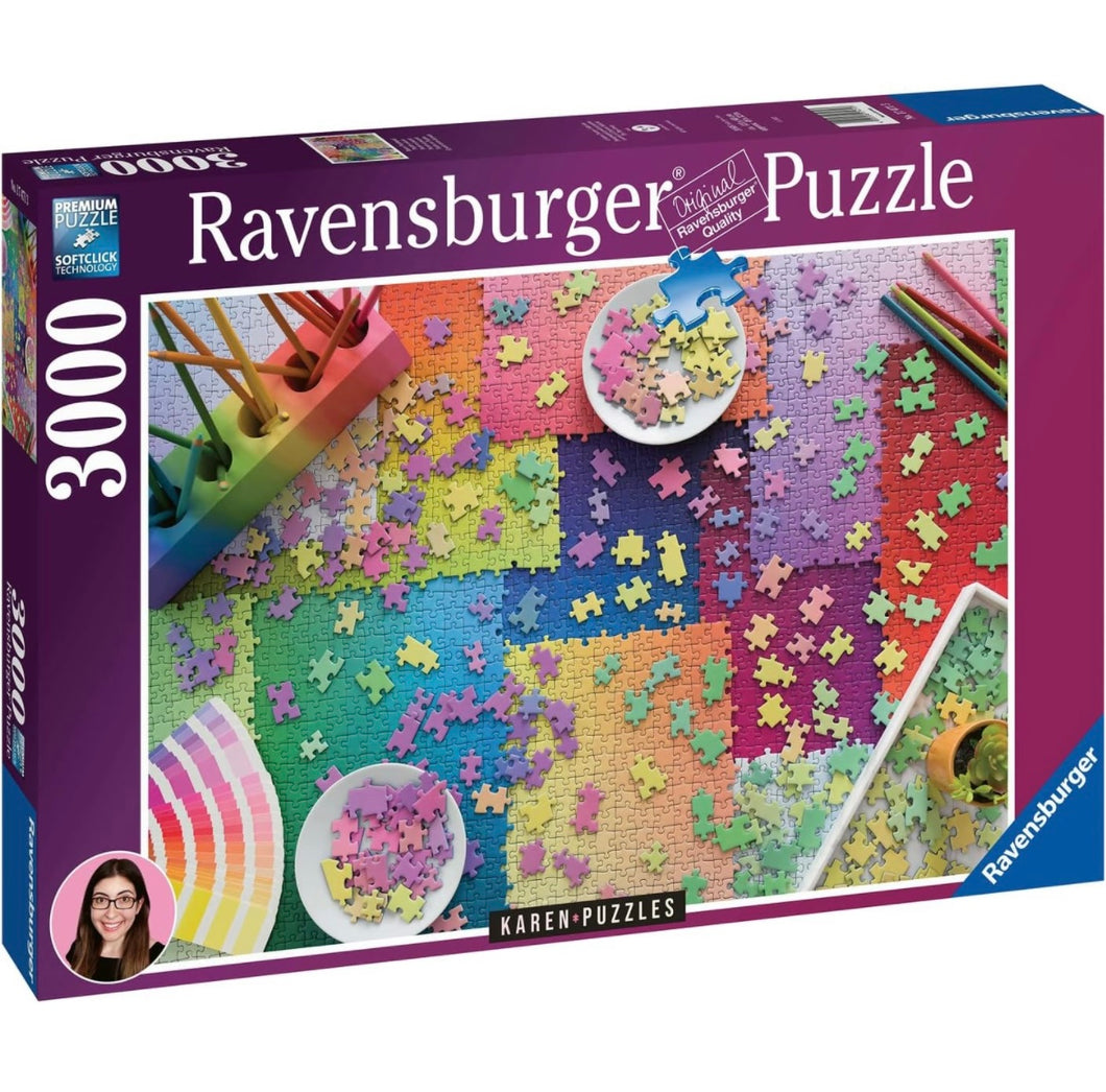 Puzzles on Puzzles: Karen Puzzles - Ravensburger Puzzle