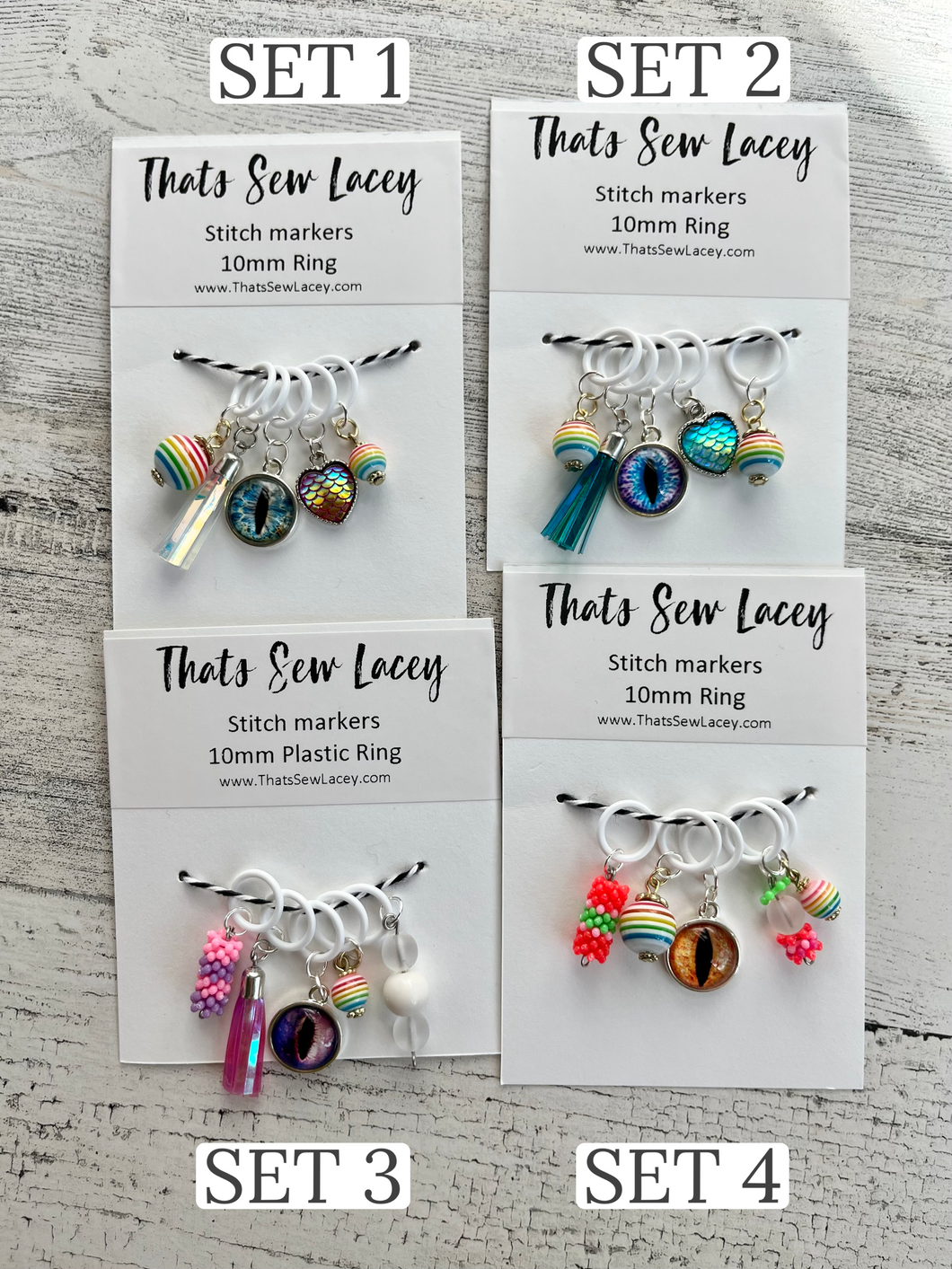 Variety Clusters - TSL Stitch Markers