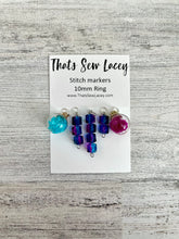 Load image into Gallery viewer, Purple Mix - TSL Stitch Markers
