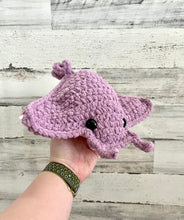 Load image into Gallery viewer, Lavender Sparkle Ray - MEGA Plush
