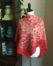 Load image into Gallery viewer, Aloha - Tunisian Bloom Shawl
