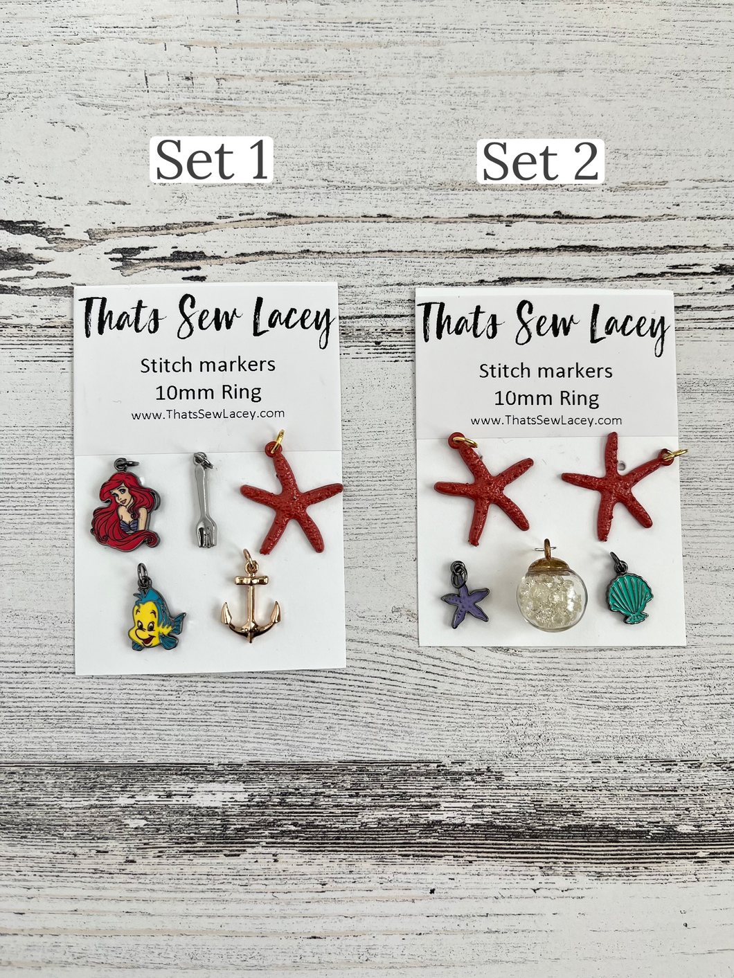 Under the Sea - The Little Mermaid - TSL Stitch Markers