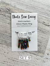 Load image into Gallery viewer, Oil Slick - TSL Stitch Markers
