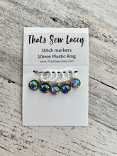 Load image into Gallery viewer, Mermaid Scales - TSL Stitch Markers
