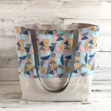 Charger l&#39;image dans la galerie, Abstract Blues - Travel Tote Bag
