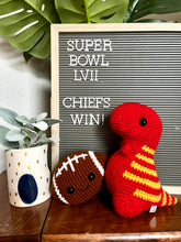 Cargar imagen en el visor de la galería, Super Bowl LVII Chiefs vs. Eagles - Chubby Dinosaur
