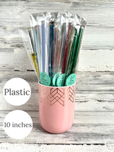 Cargar imagen en el visor de la galería, ALL Plastic 10 inch Straight Knitting Needles
