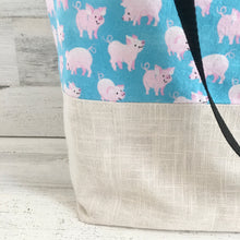 Load image into Gallery viewer, Pink Pigs - Travel Tote Bag
