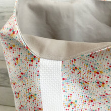 Cargar imagen en el visor de la galería, Rainbow Confetti - Travel Tote Bag
